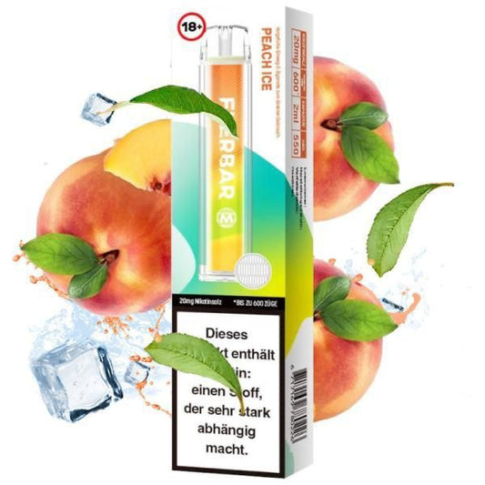 Flerbar 600 Einweg E-Zigarette - Peach Ice