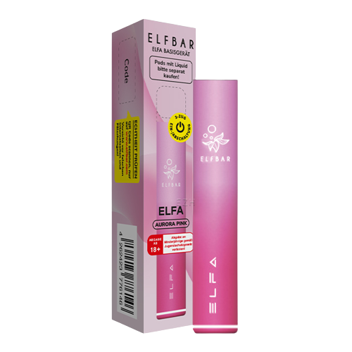 Elfbar ELFA - Basisgerät Aurora Pink - Mehrweg E-Zigarette