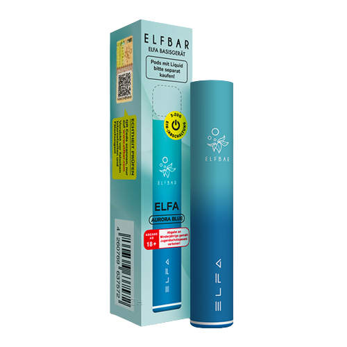 Elfbar ELFA - Basisgerät Aurora blue - Mehrweg E-Zigarette