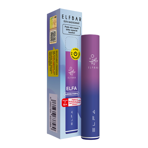 Elfbar ELFA - Basisgerät Aurora purple - Mehrweg E-Zigarette