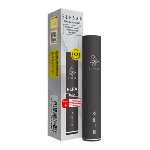Elfbar ELFA - Basisgerät black - Mehrweg E-Zigarette