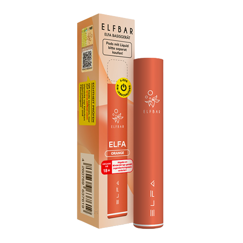 Elfbar ELFA - Basisgerät orange - Mehrweg E-Zigarette