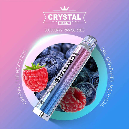 SKE Crystal Bar 600 - Blueberry Raspberries