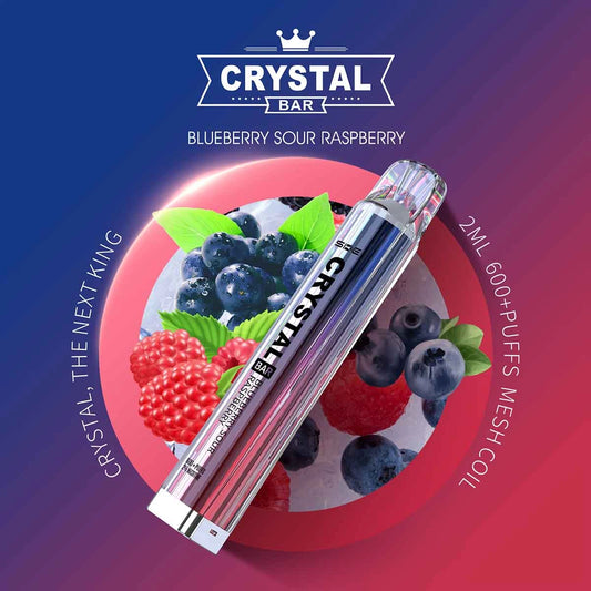 SKE Crystal 600 - Blueberry Sour Raspberry