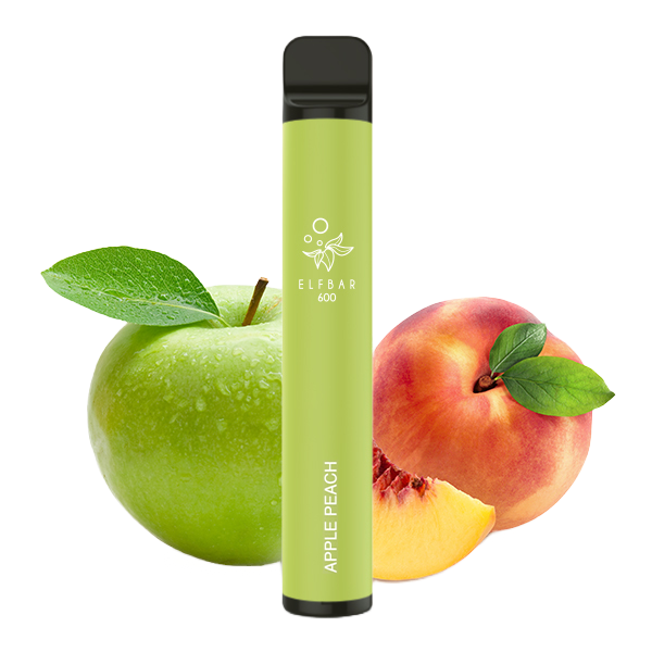 Elfbar 600 - E-Zigarette - Apple Peach