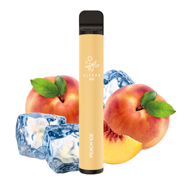 Elfbar 600 - E-Zigarette - Peach Ice
