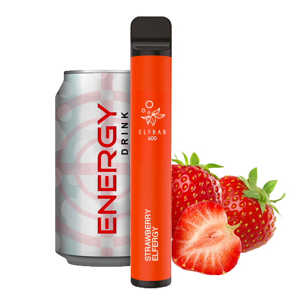 Elfbar 600 - E-Zigarette - Strawberry Elfergy