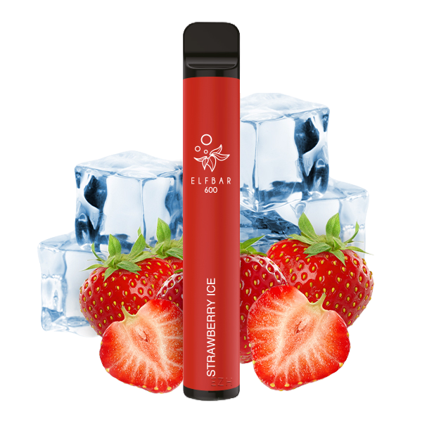 Elfbar 600 - E-Zigarette - Strawberry Ice