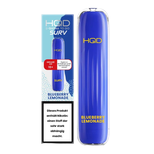 HQD Surv 600 - Blueberry Lemonade mit Nikotin